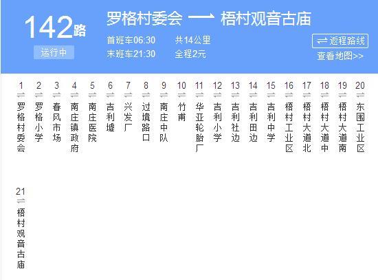 佛山公交142路