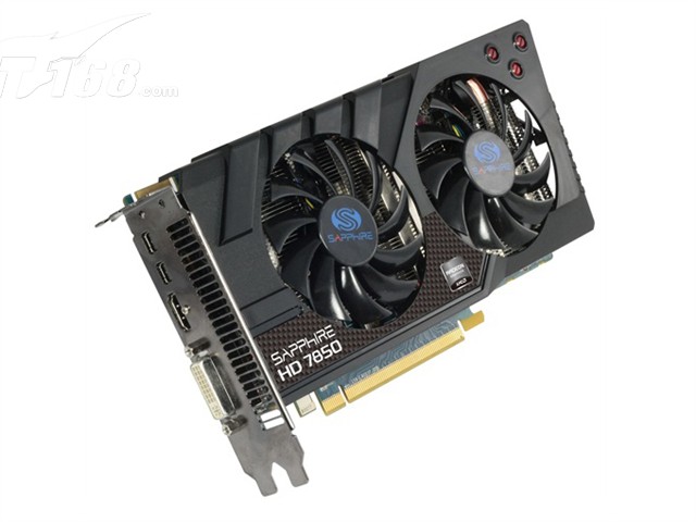 藍寶石HD7850 2GB GDDR5海外版OC