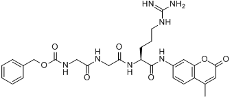 Z-甘氨醯甘氨醯精氨酸-7-氨基-4-甲基香豆素鹽酸鹽