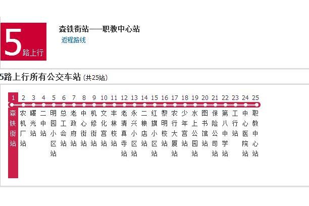 伊春公交5路