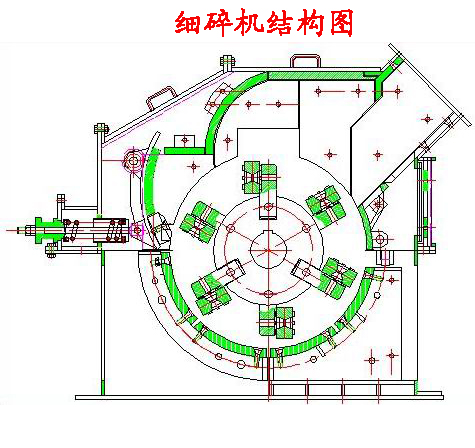 可調式細碎機結構圖