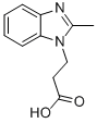 3-（2-甲基-1H-苯並咪唑-1-基）丙酸