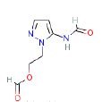 5-甲醯氨基-1-（2-甲醯氧乙基）吡唑
