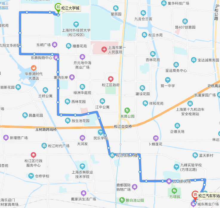 上海公交松江17路