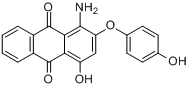 1-氨基-4-羥基-2-（4-羥苯氧基）蒽酮