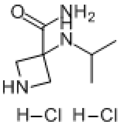 3-（異丙基氨基）氮雜環丁烷-3-甲醯胺二鹽酸鹽