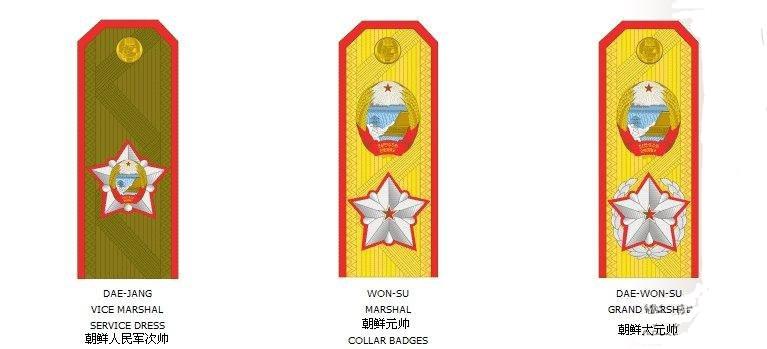 朝鮮人民軍元帥肩章