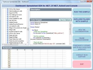 Bytescout Spreadsheet SDK for.NET