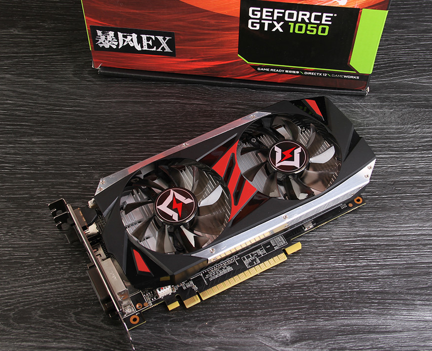 耕升GTX1050 暴風EX