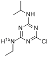 2-氯-4-乙氨基-15N-6-異丙氨基-1,3,5-三嗪