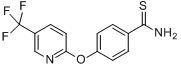 4-[5-（三氟甲基）-2-吡啶基氧]硫代苯甲醯胺