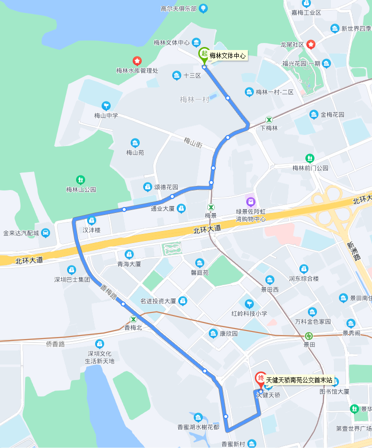 深圳公交B666路