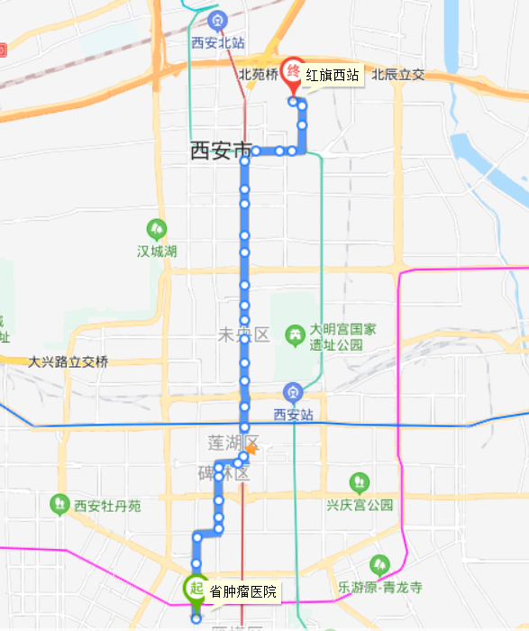 西安公交618路