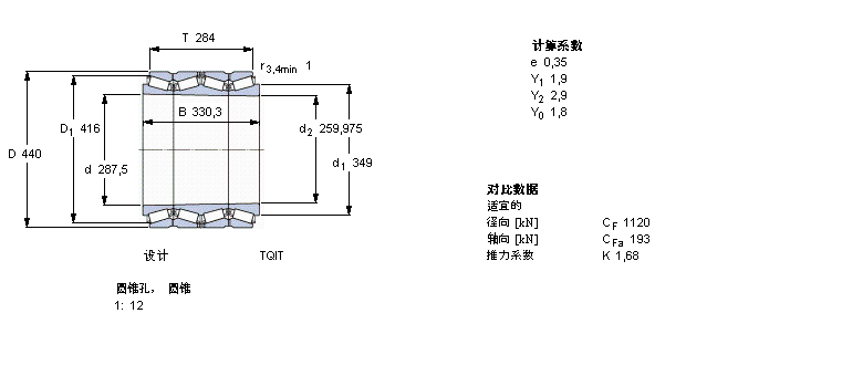 SKF BT4B332997/HA1軸承