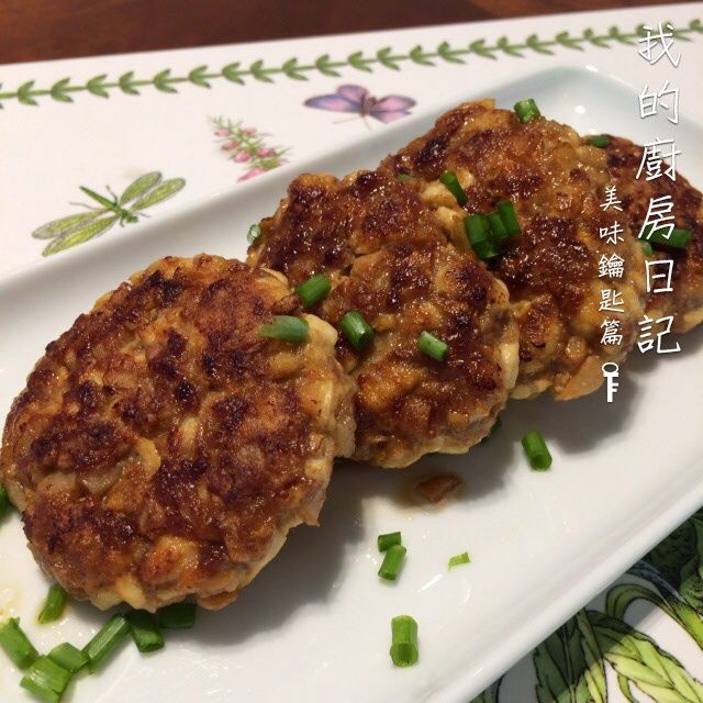 豆腐馬蹄肉餅