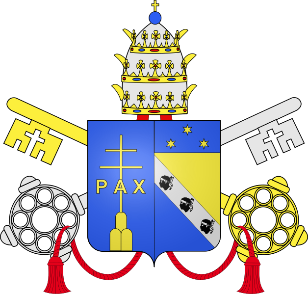 庇護七世之牧徽。