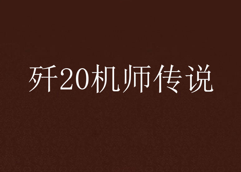 殲20機師傳說