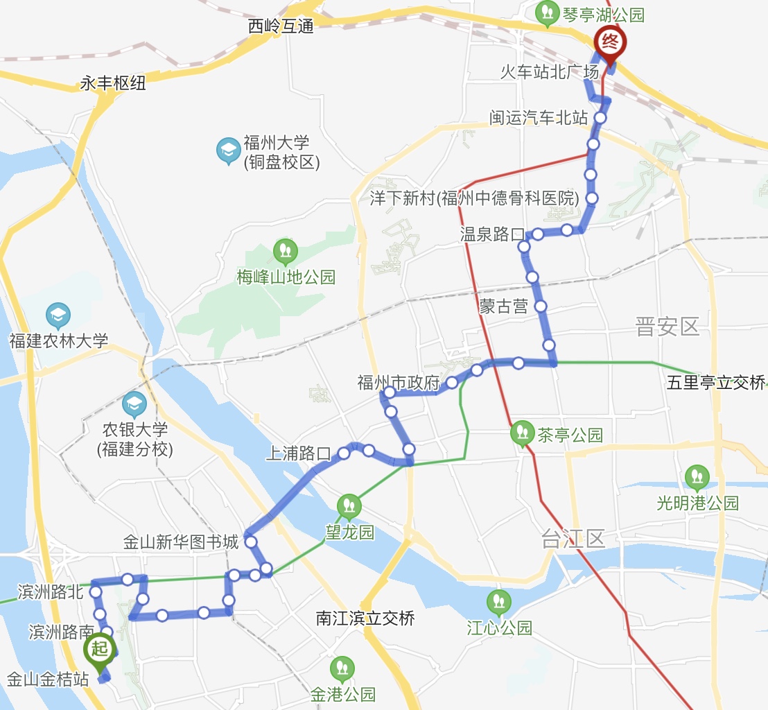 福州公交K3路