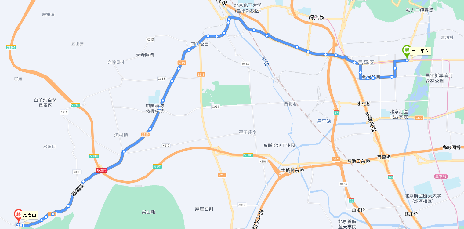 北京公交357路