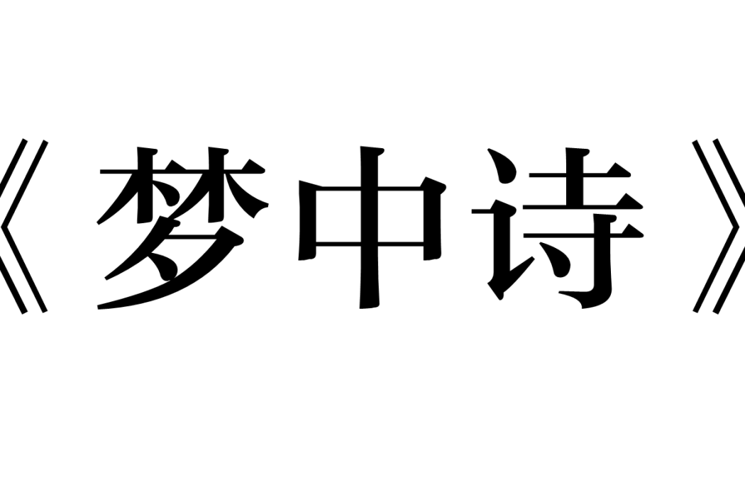 夢中詩