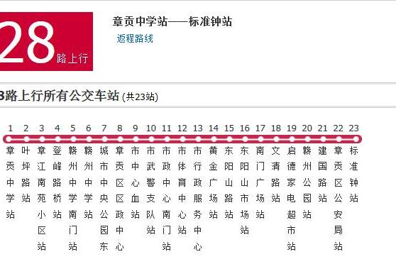 贛州公交28路