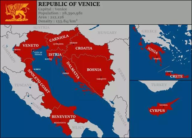 15世紀後期 威尼斯人依然有著龐大的海權體系