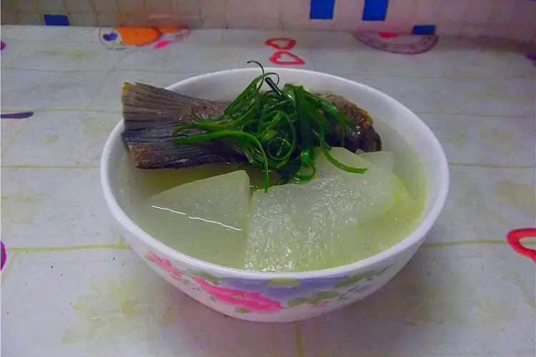 蓮葉魚尾冬瓜湯