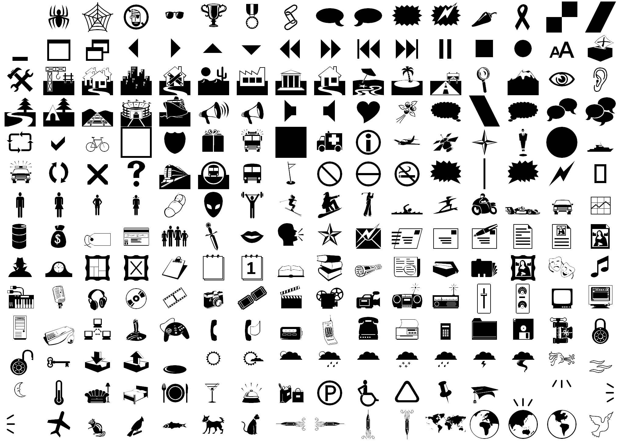 webdings