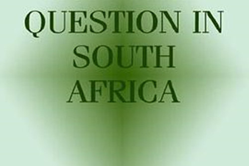 The Agrarian Question in South Africa