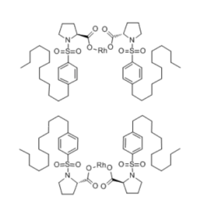 四[(S)-(-)-N-（p-十二烷基苯磺醯）脯胺酸]二銠(II)