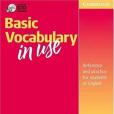 Basic Vocabulary in Use without Answers Paperback with Audio CD