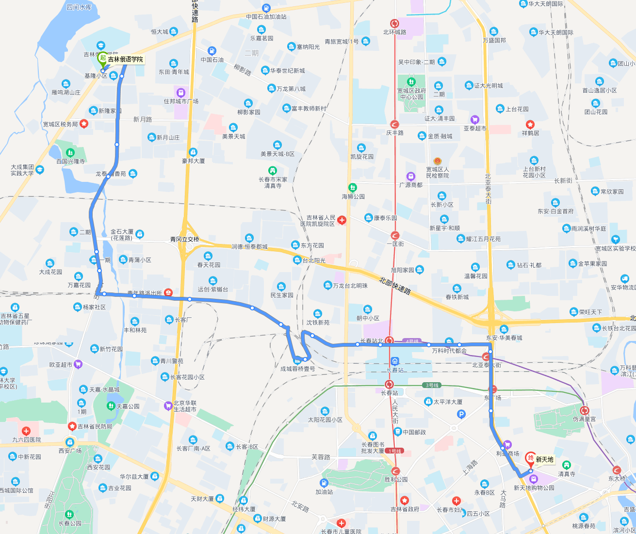 長春公交Z243路