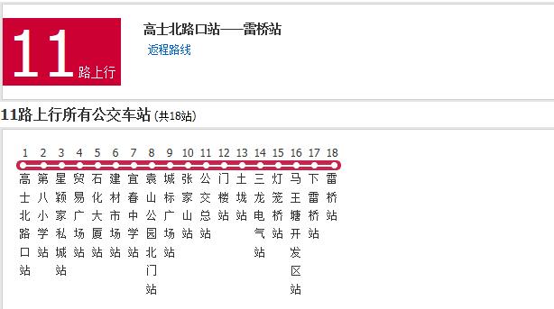 宜春公交11路