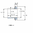 SKF H3130L軸承