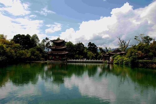 古鎮遠景