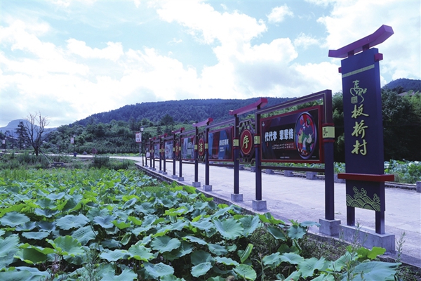 板橋村(陝西省安康市石泉縣雲霧山鎮板橋村)