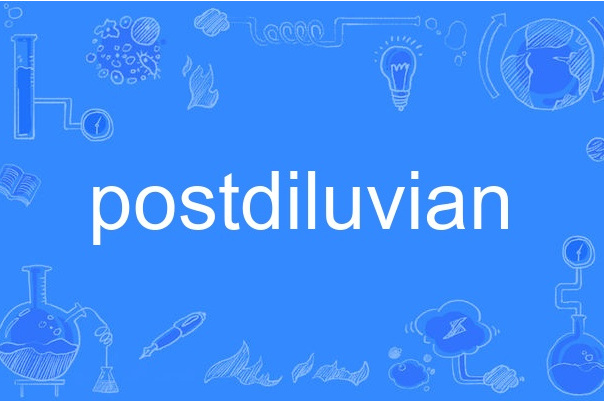 postdiluvian