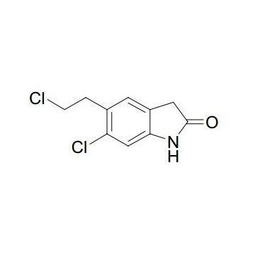 5-（2-氯乙基）-6-氯-1,3-二氫-吲哚-2-(2H)-酮