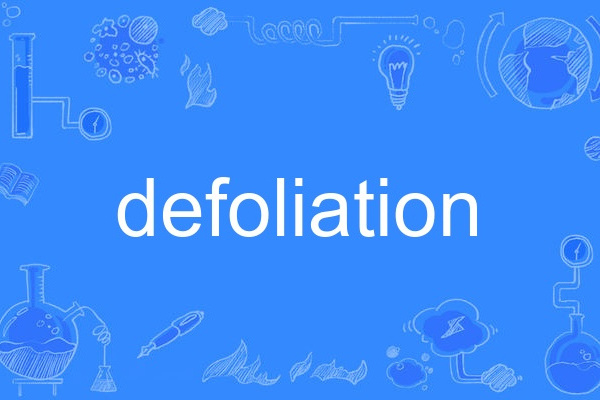 defoliation