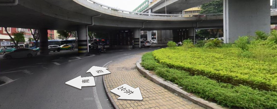 地面一層環島路口