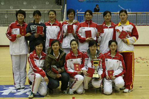 2007-2008年中國大學生女排聯賽