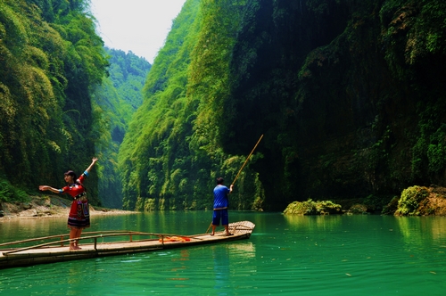 重慶彭水阿依河旅遊風景區