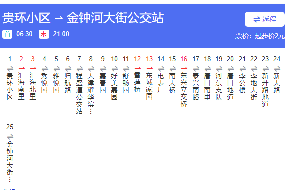 天津公交368路