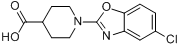 1-（5-氯-2-苯並惡唑基）-4-哌啶羧酸