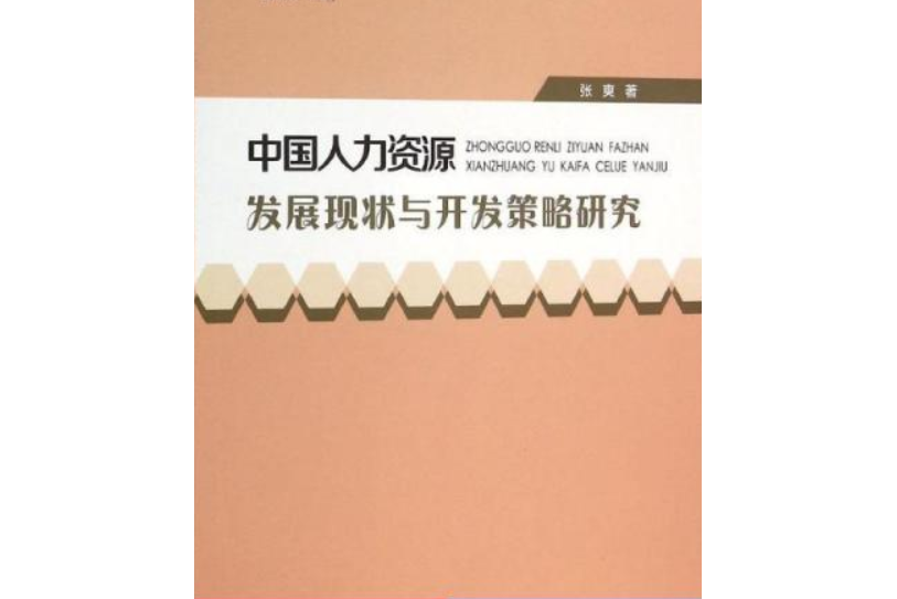 中國人力資源發展現狀與開發策略研究