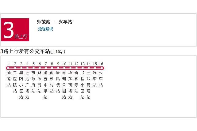 滄州公交3路