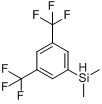 3,5-雙（三氟甲基）苯基二甲基矽烷