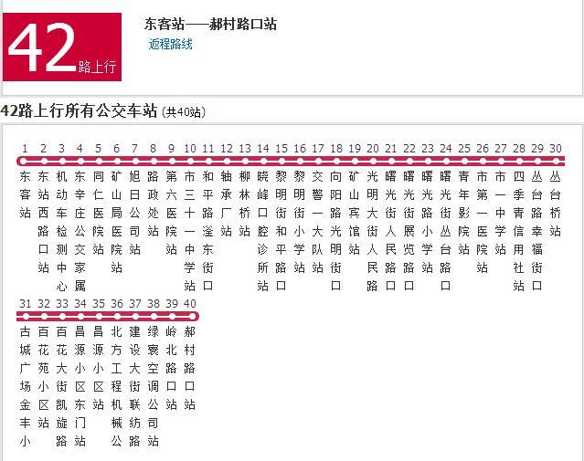 邯鄲公交42路