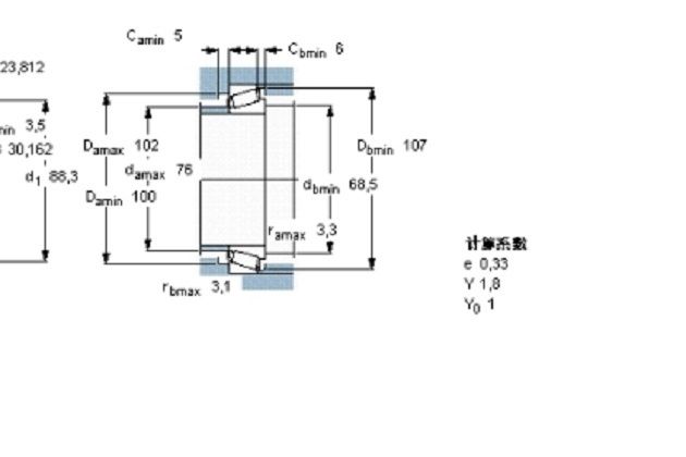 SKF 39580/39520/Q軸承