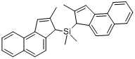 二甲基雙（2-甲基-3H-環戊烯並[a]萘-3-基）矽烷